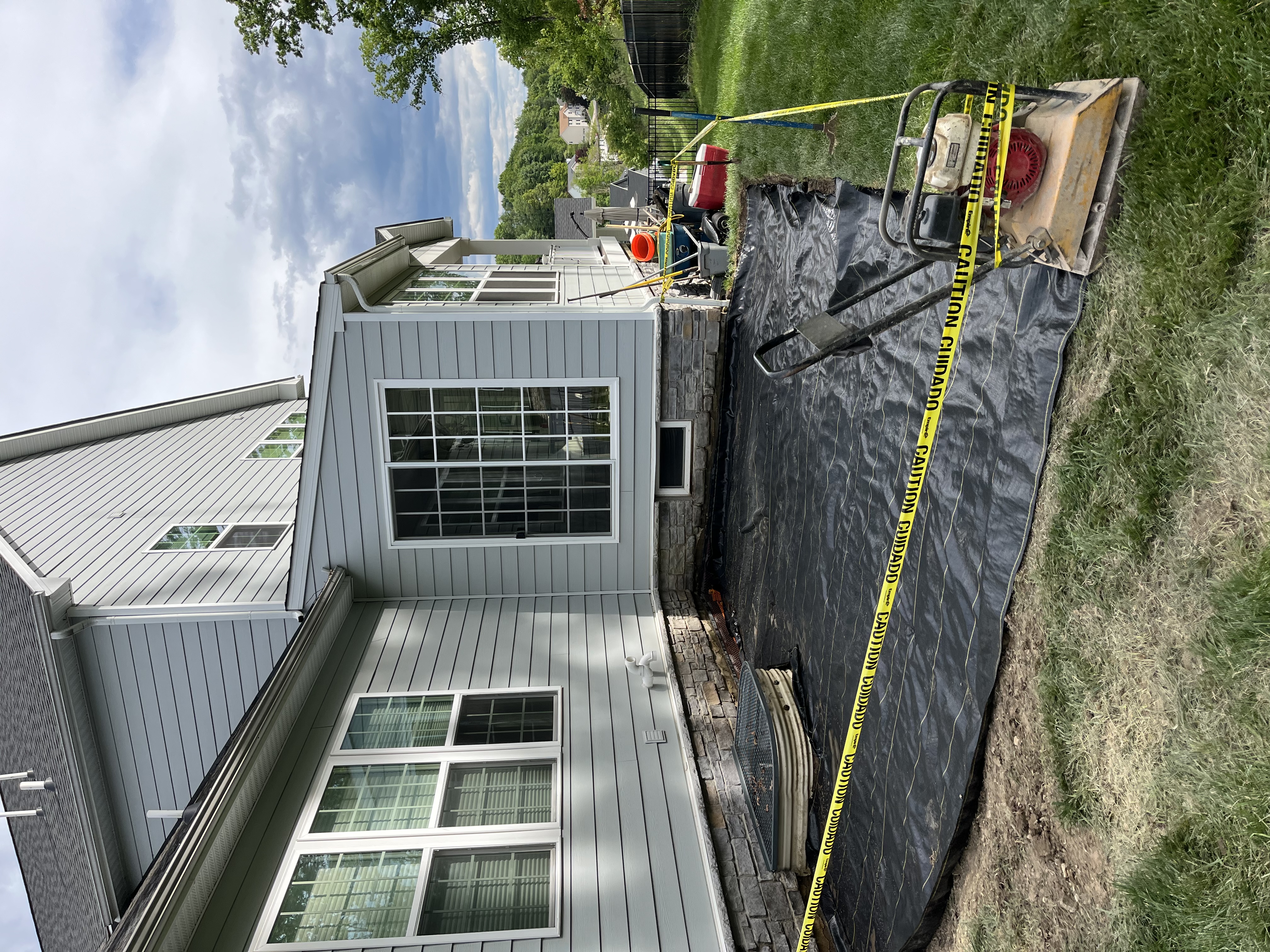 Before landscape transformation by NRW Landscapes